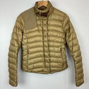 Ralph Lauren Women’s 4 Gold Duck Down Feather Puffer Jacket Coat Equestrian